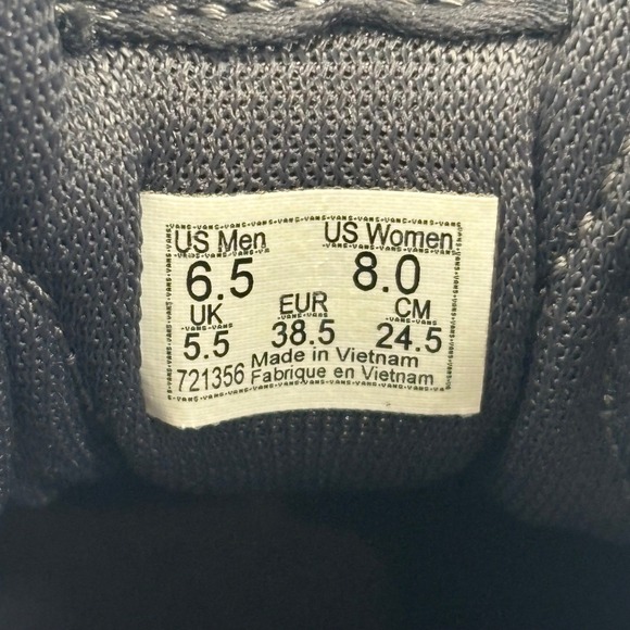 Vans UltraRange VR3 Gray Black White Sneakers Athletic Comfort Women's Size 8 - Picture 9 of 9